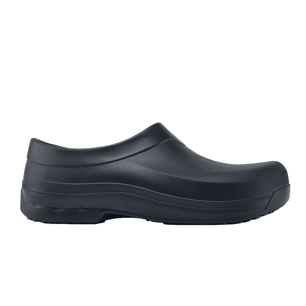 Shoes for Crews Unisex Radium Clogs in Black Slip & Water Resistant