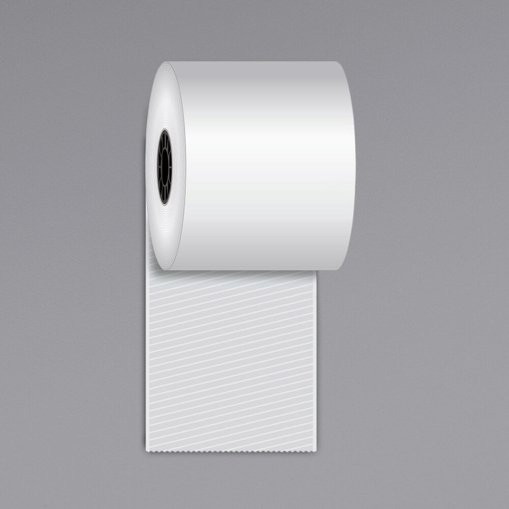 Iconex Sticky Media™ 3 1/8" x 270' FullTack Linerless Receipt Paper