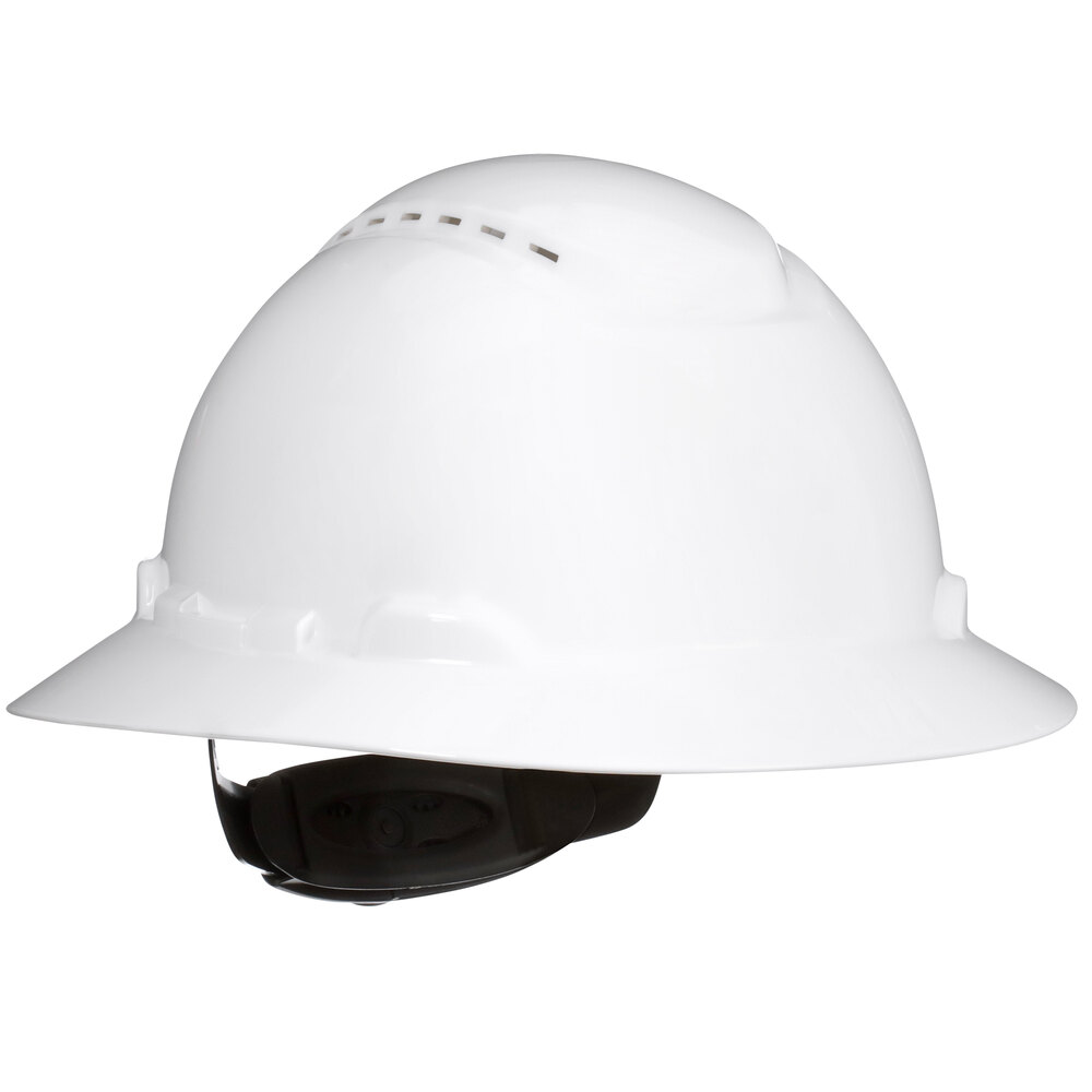 3M SecureFit H-801SFR-UV White 4-Point 