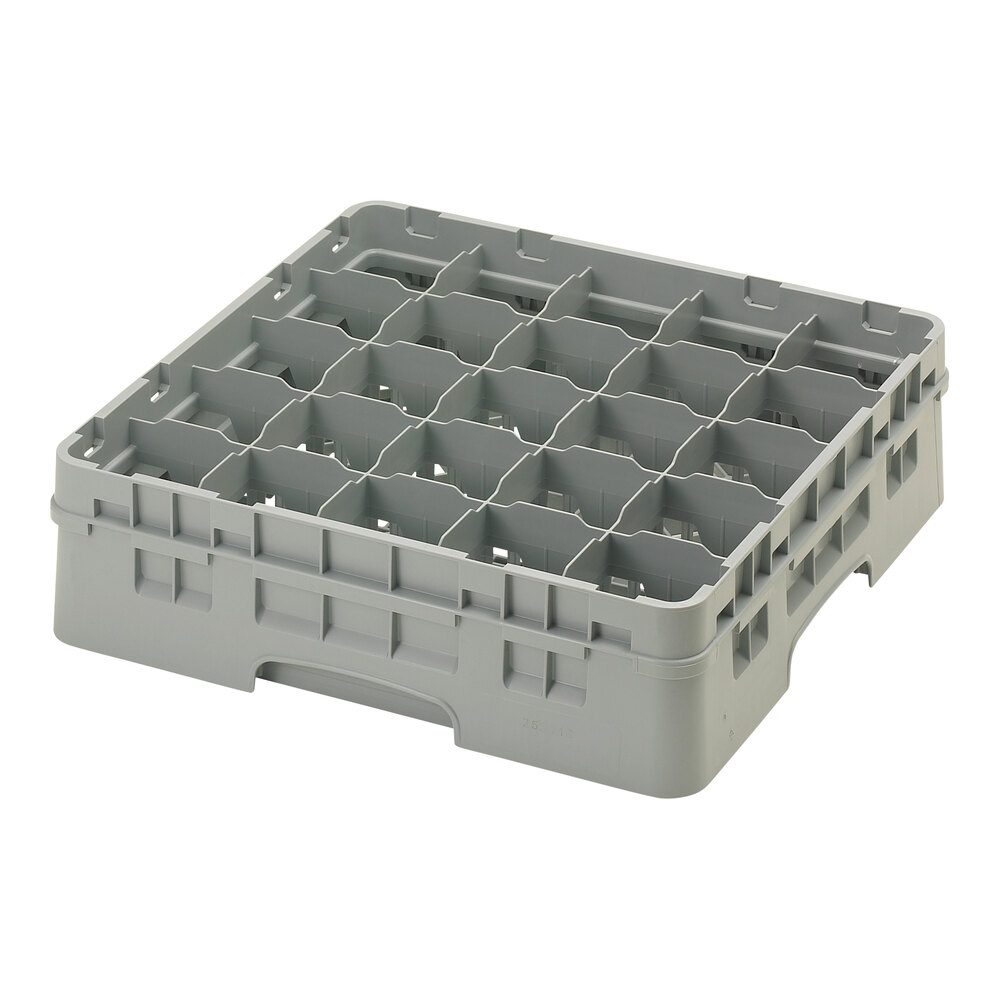 Commercial Dishwasher Rack Cambro 25-Compartment Glass Rack With