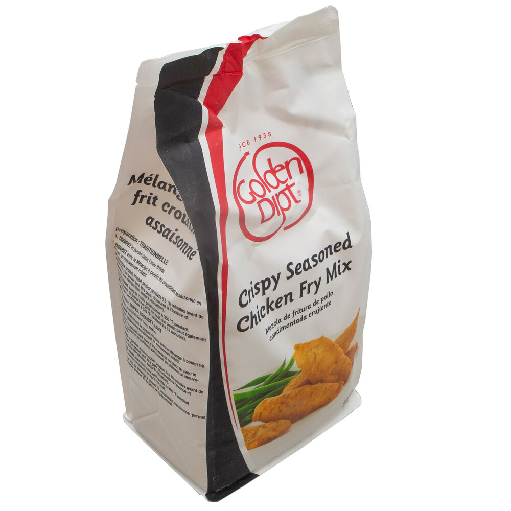 Golden Dipt 5 lb. Crispy Seasoned Chicken Fry Mix 6/Case