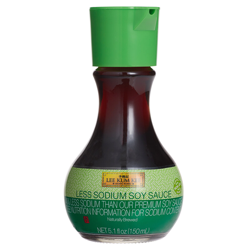 Lee Kum Kee 5.1 fl. oz. Less Sodium Soy Sauce Bottles