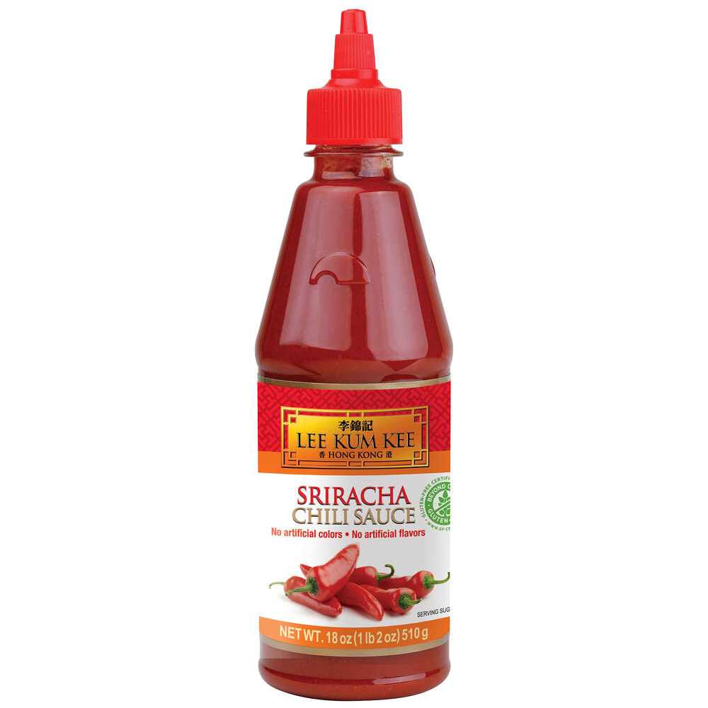 Lee Kum Kee 18 oz. Sriracha Chili Sauce 12/Case