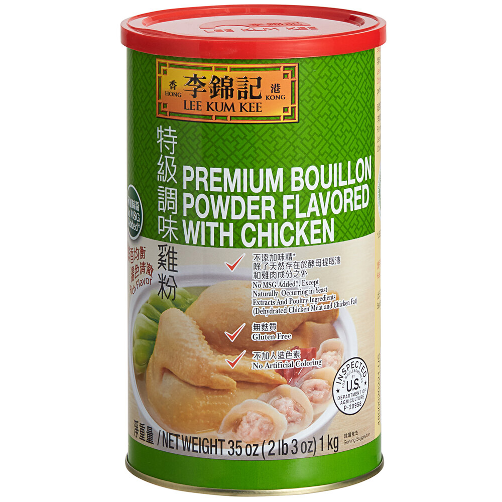 Lee Kum Kee  lb. Premium Chicken Flavored Bouillon Powder - 12/Case