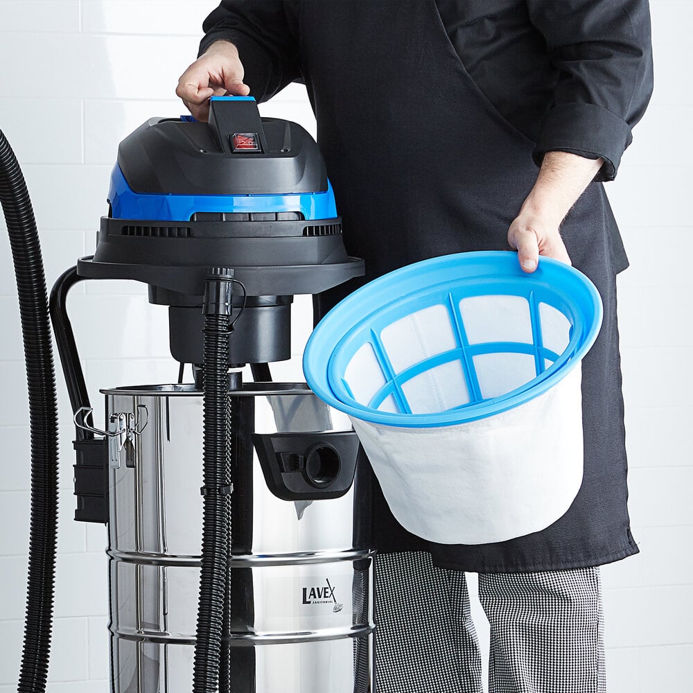 16 Gallon Stainless Steel Commercial Wet / Dry Vacuum with Toolkit
