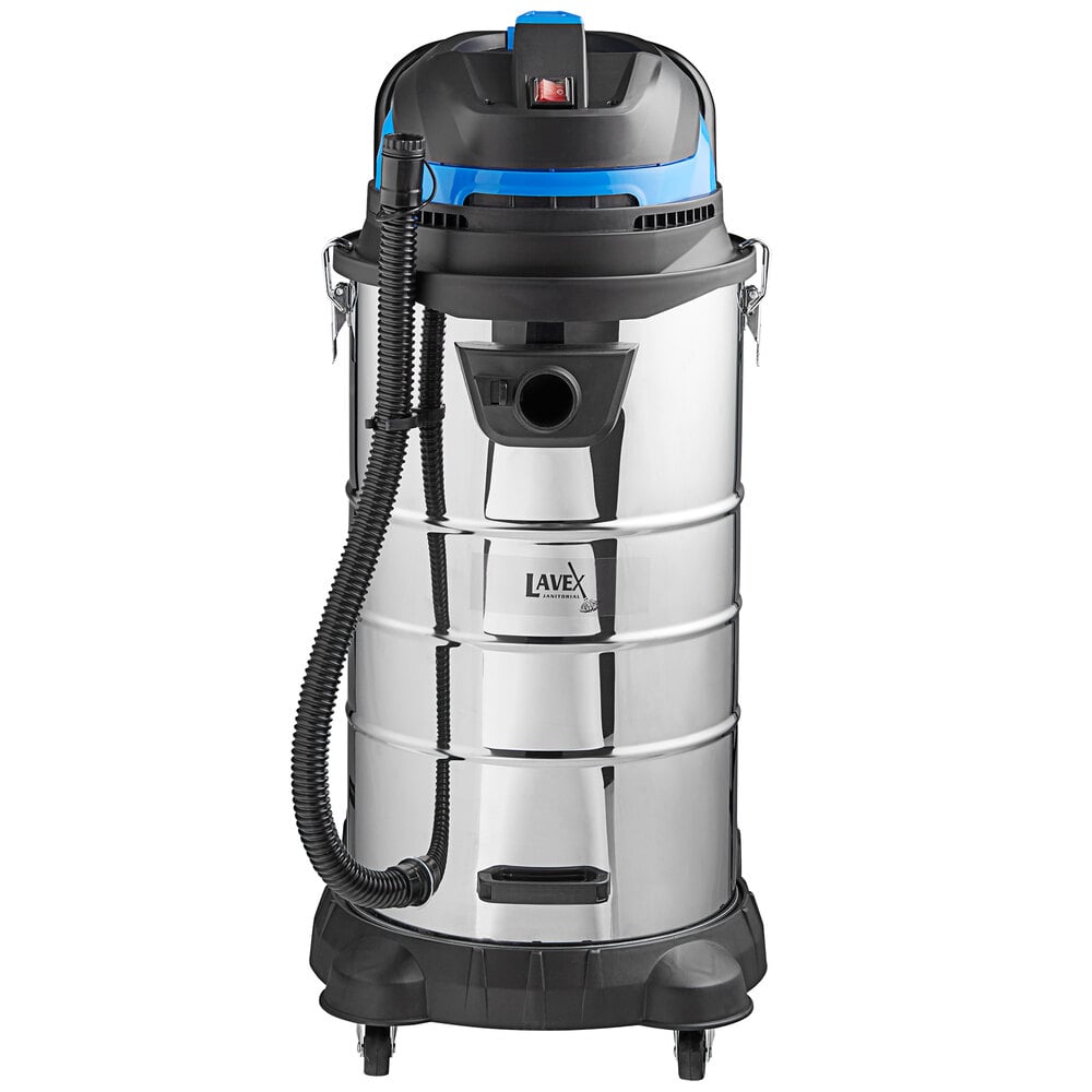 16 Gallon Stainless Steel Commercial Wet / Dry Vacuum with Toolkit