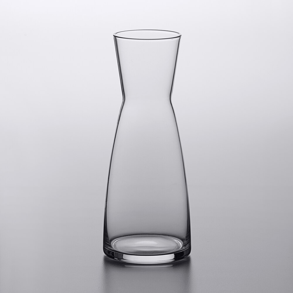 Acopa 17 oz. Glass Carafe with Resealable Lid - 12/Case