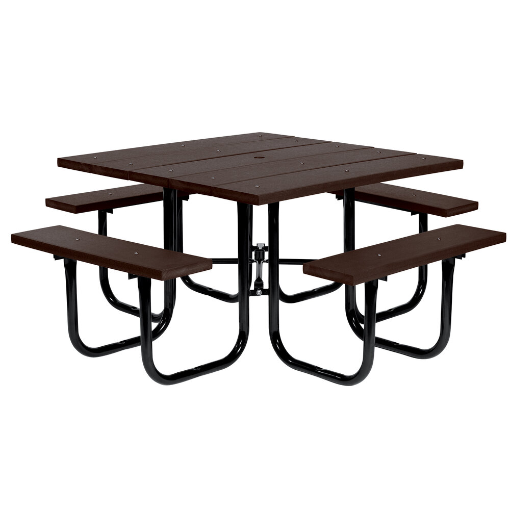 Wabash Valley GV140G Green Valley 46" Square Portable Outdoor Umbrella