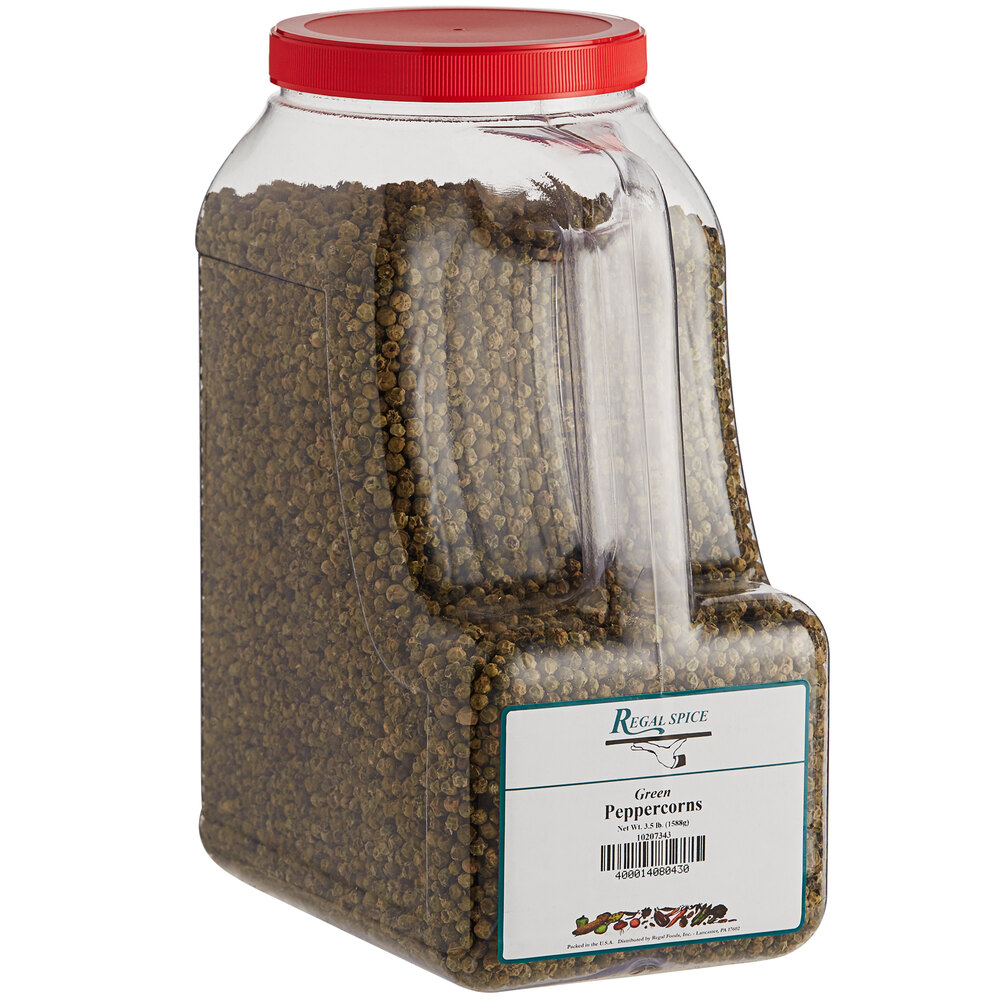 Regal Green Peppercorns 3.5 lb.