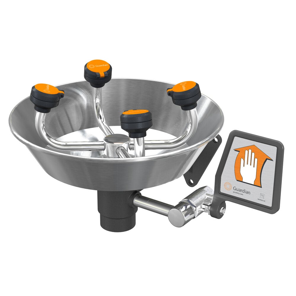 Guardian Equipment G1724 WideArea Wall Mounted Eye and Face Wash