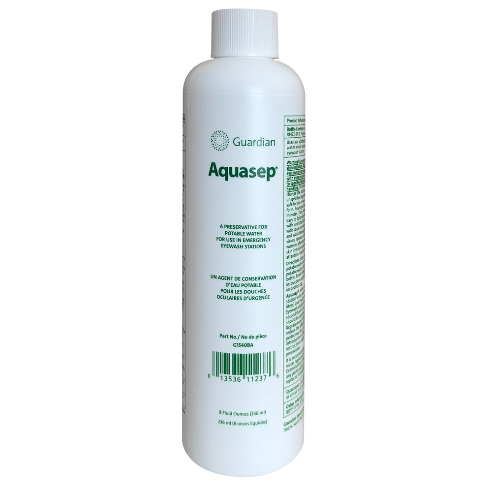Guardian G1540BAR Aquasep 8 oz. Preservative for Potable Water in