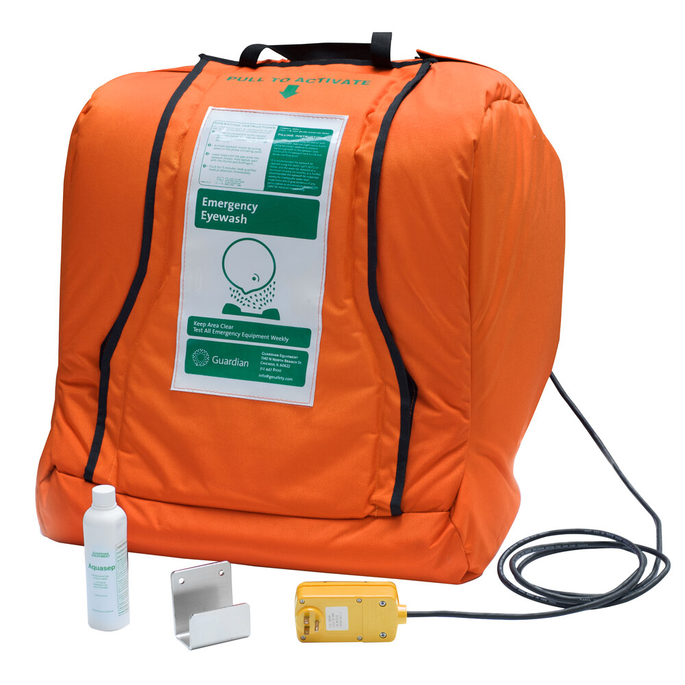 Guardian G1540HTR AquaGuard 16 Gallon Gravity Flow Portable Eyewash