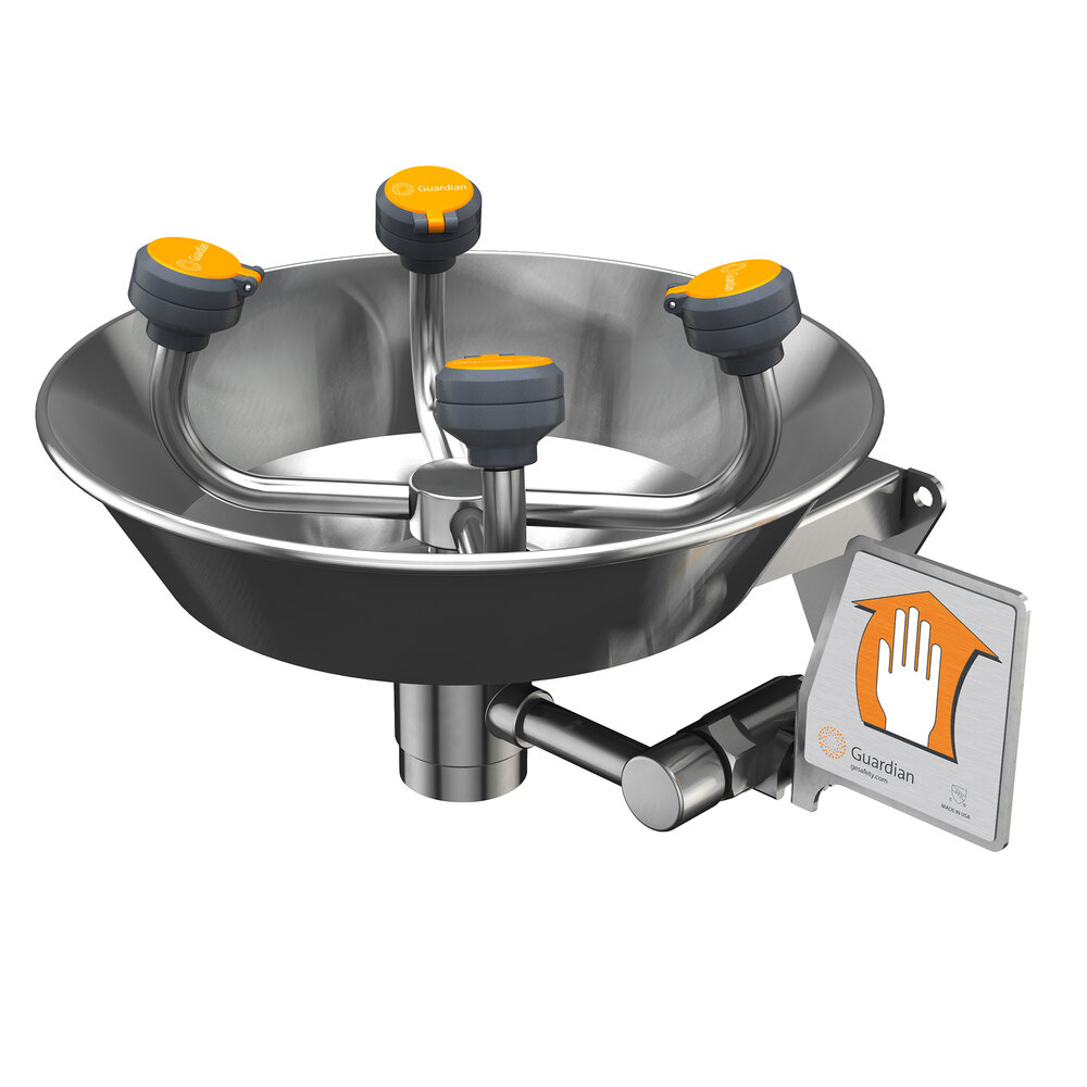 Guardian Equipment G1791 WideArea Wall Mounted All Stainless Steel Eye