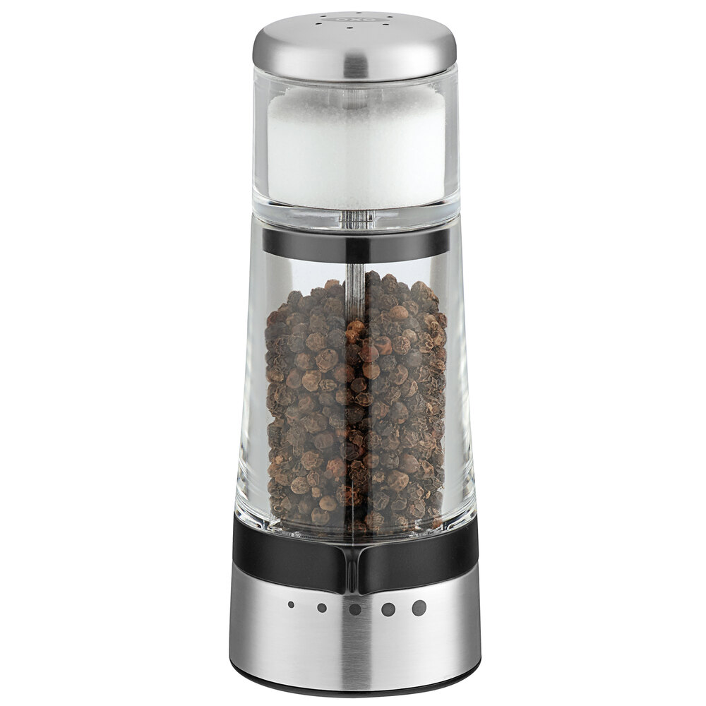 pepper OXO 11187100 Good Grips Stacked Salt and Pepper Grinder / Shaker