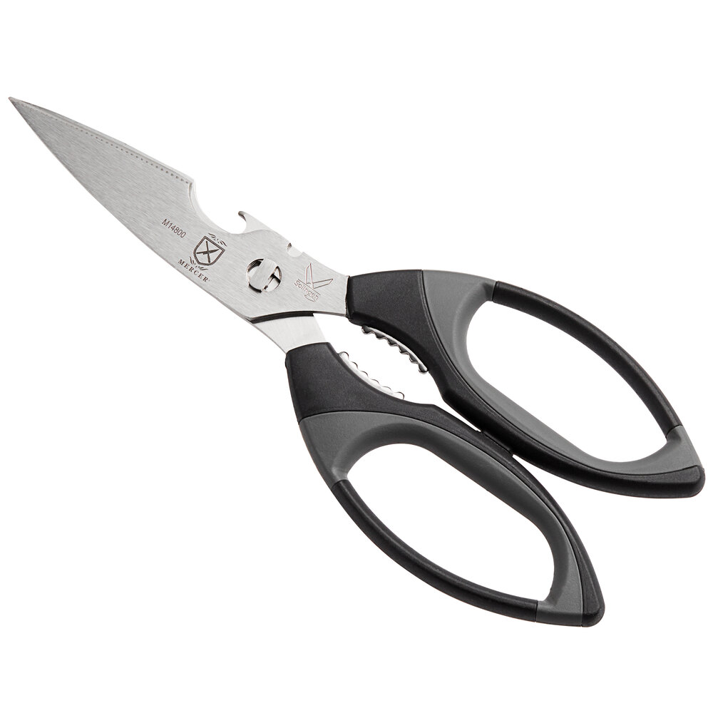 Mercer Culinary M14800P 4" German Steel MultiPurpose Shears