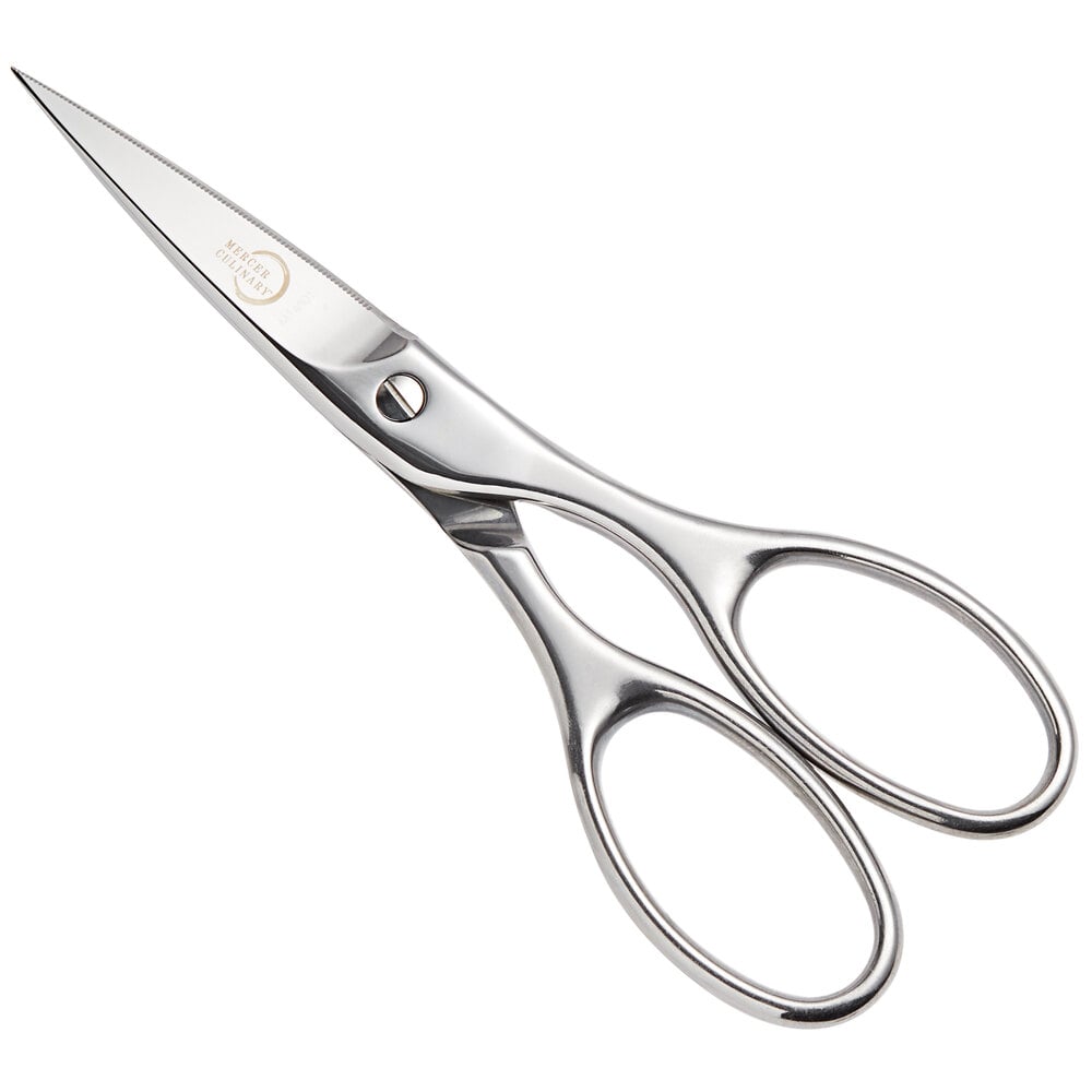 Mercer Culinary M14801 — 3" Stainless Steel Kitchen Shears from WebstaurantStore