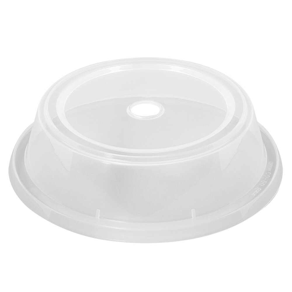 GET CO90CL Round Clear Polypropylene Plate Cover for 8 1/4" to 9" Plates 12/Case