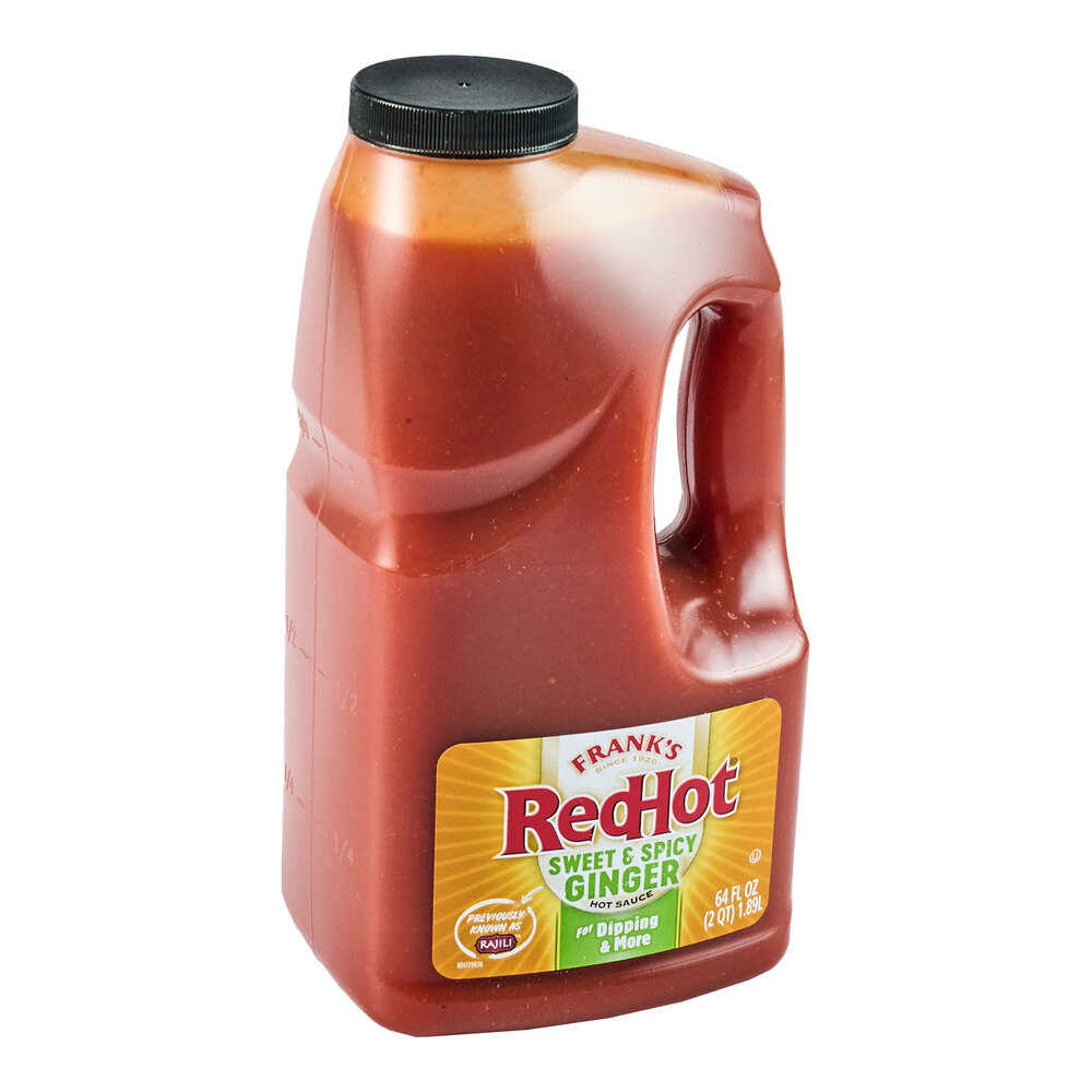 Frank's RedHot Rajili Hot Sauce - 4/Case (.5 Gallons)