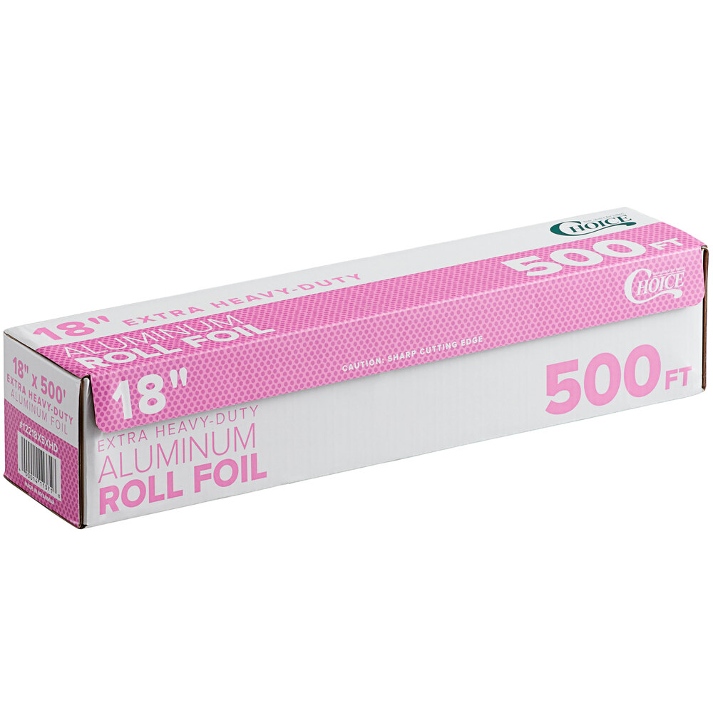Handi-Foil 24" x 500' EXTRA Heavy Duty Aluminum Grill Wrap Food Service Roll 
