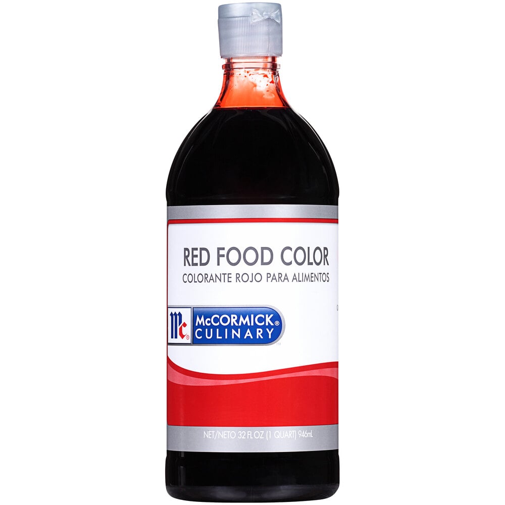 McCormick Red Food Coloring - 32 oz. | On Sale!