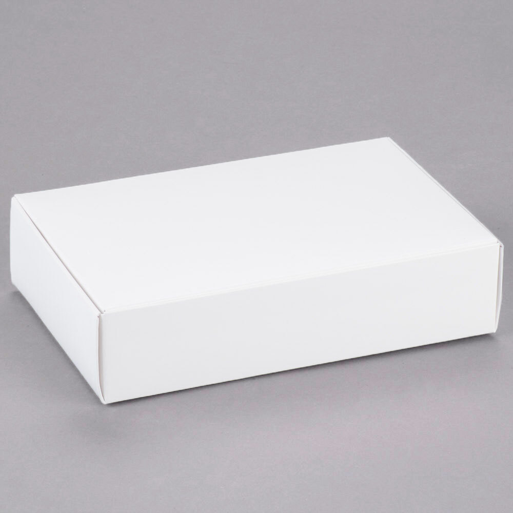 Pack of 50 BOX USA BM752BF 7 1/2L x 5 1/2W x 2H White 