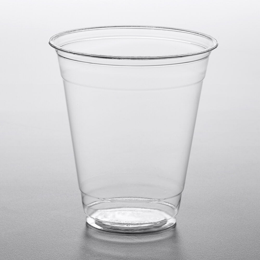 EcoChoice 12 oz. PLA Compostable Plastic Cold Cup - 1,000/Case