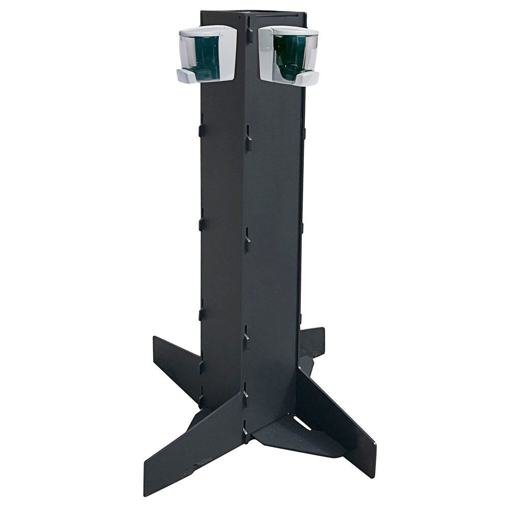 PolyJohn SAN21001 Emergency SaniStand Hand Soap / Sanitizer Dispenser