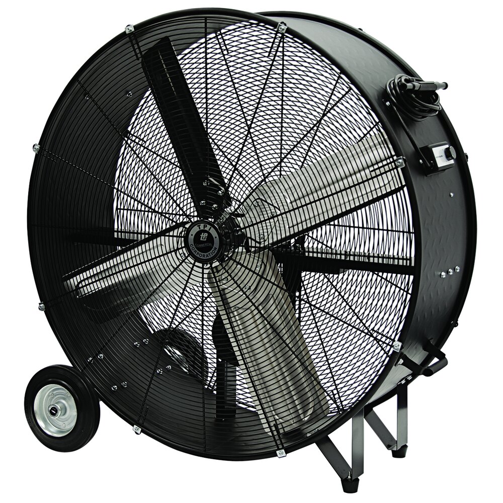 TPI CPB 48B 48" 2Speed Fixed Belt Drive Industrial Drum Fan 3/4 hp