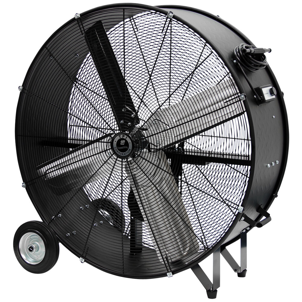 TPI CPB 48B 48" 2Speed Fixed Belt Drive Industrial Drum Fan 3/4 hp