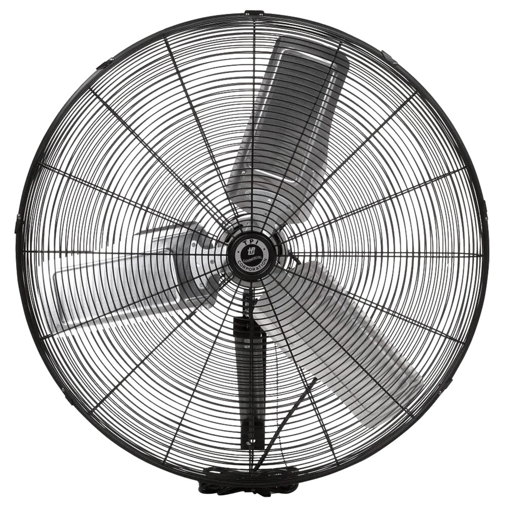 Sold by Zack Electronics TPI CACU-30W 30 Commercial Wall Mount Fan, Comes un-Assembled 