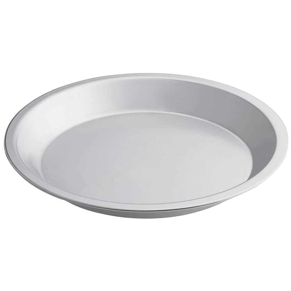 Choice 10" x 1 1/4" 21 Gauge Aluminum Pie Pan