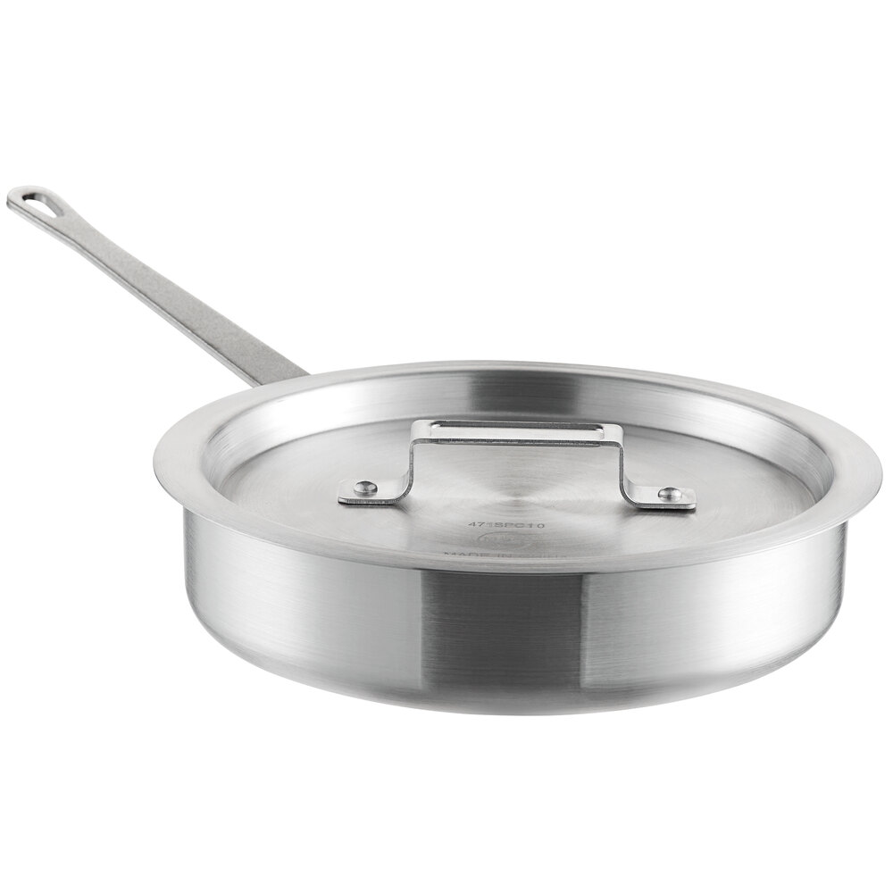 Choice 3 Qt. Aluminum Saute Pan with Cover