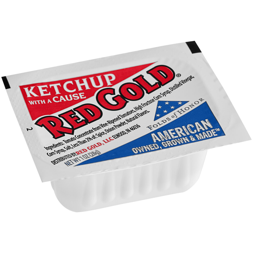 Red Gold Ketchup Cups 250/Case