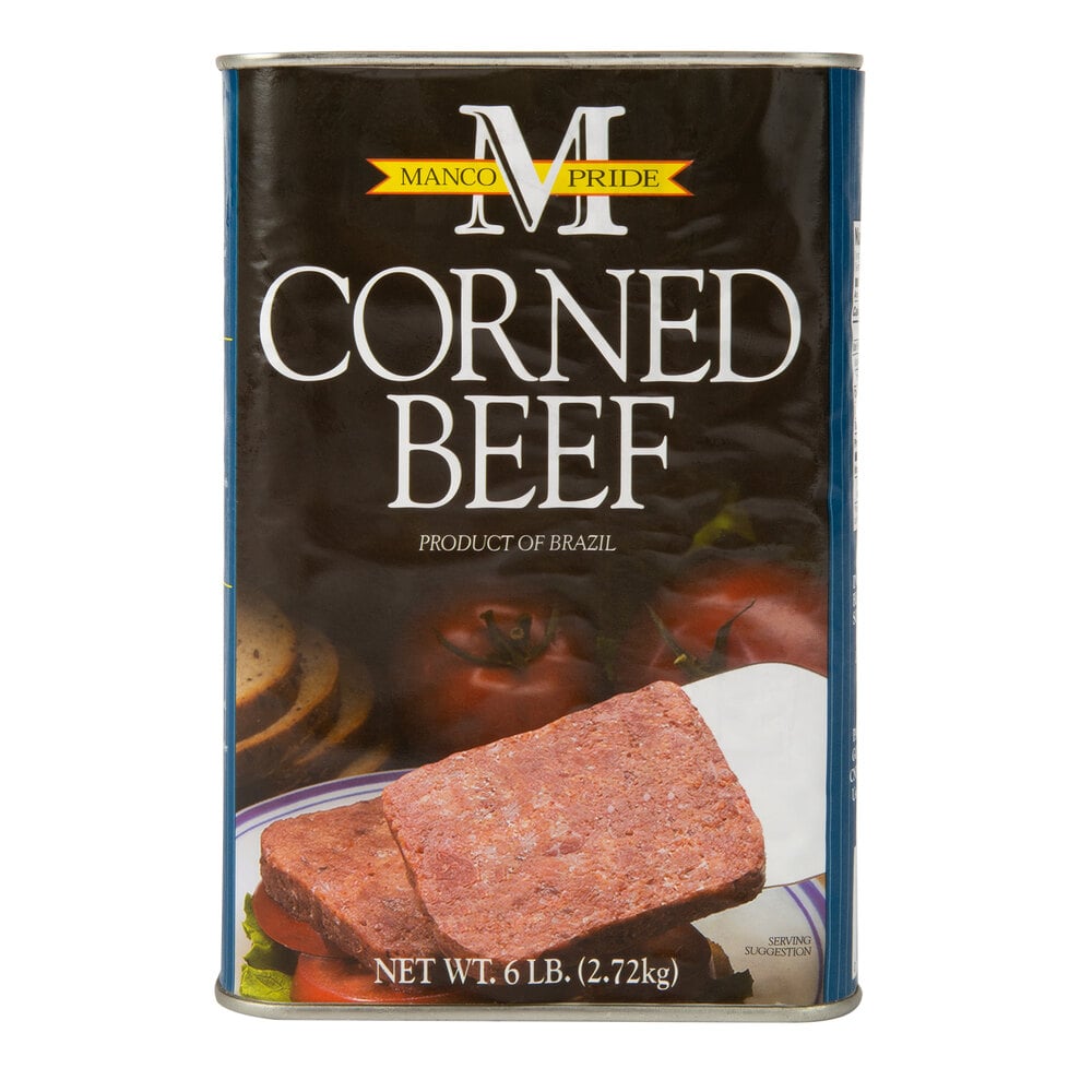 Canned Corned Beef 6 lb. Can staurantStore