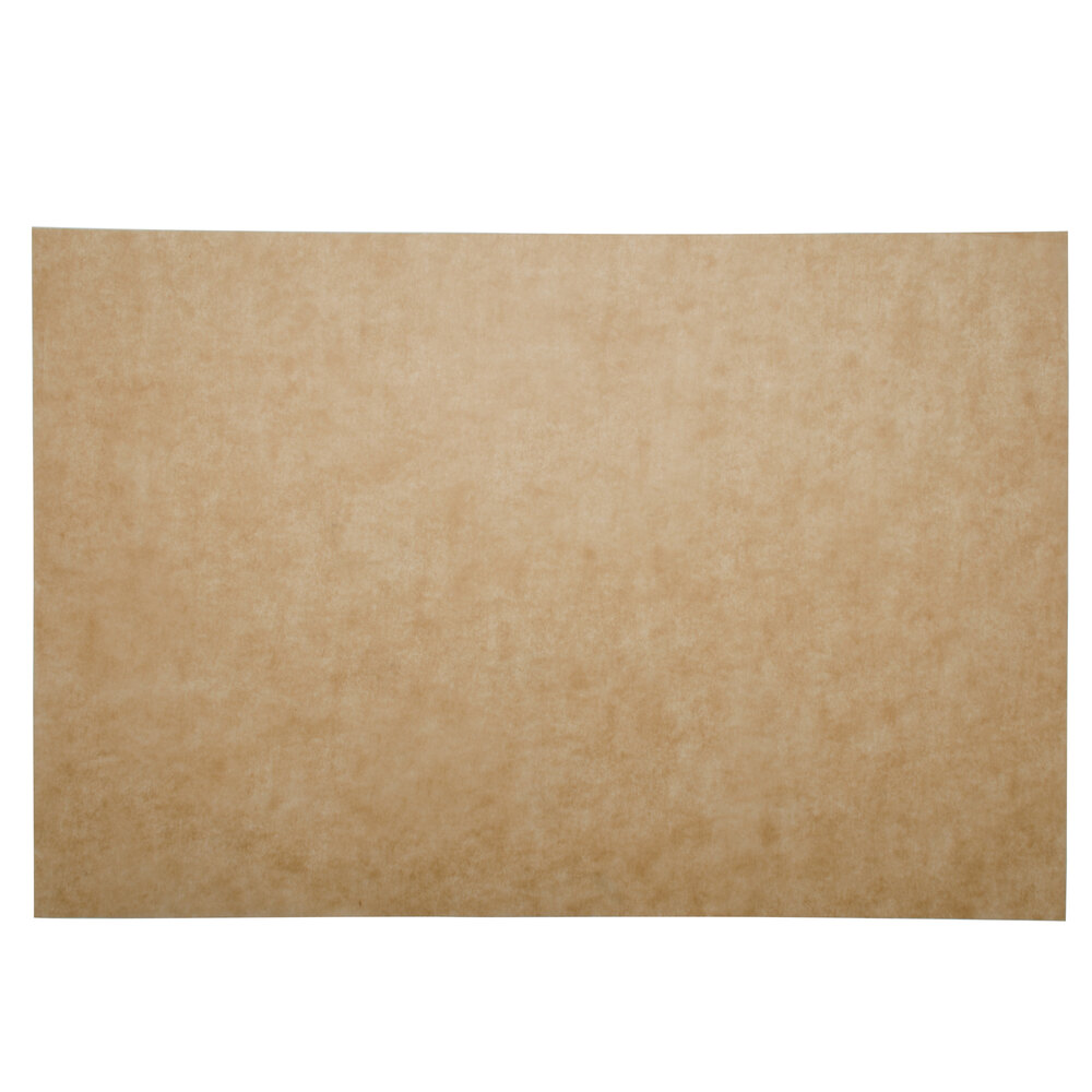 16 x 24 Full Size Heavy Weight Premium Silicone Coated Parchment Paper  Bun / Sheet Pan Liner Sheet - 1000/Case