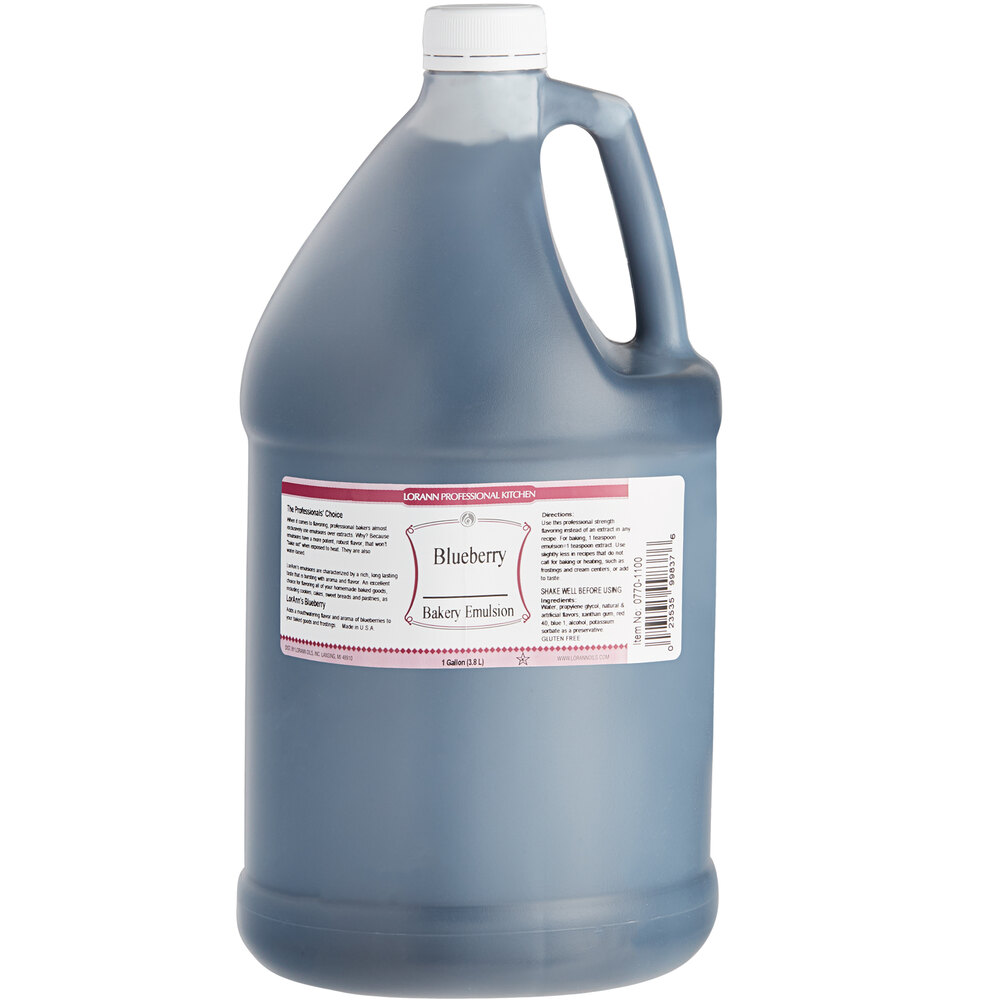 LorAnn Oils 1 Gallon Blueberry Bakery Emulsion