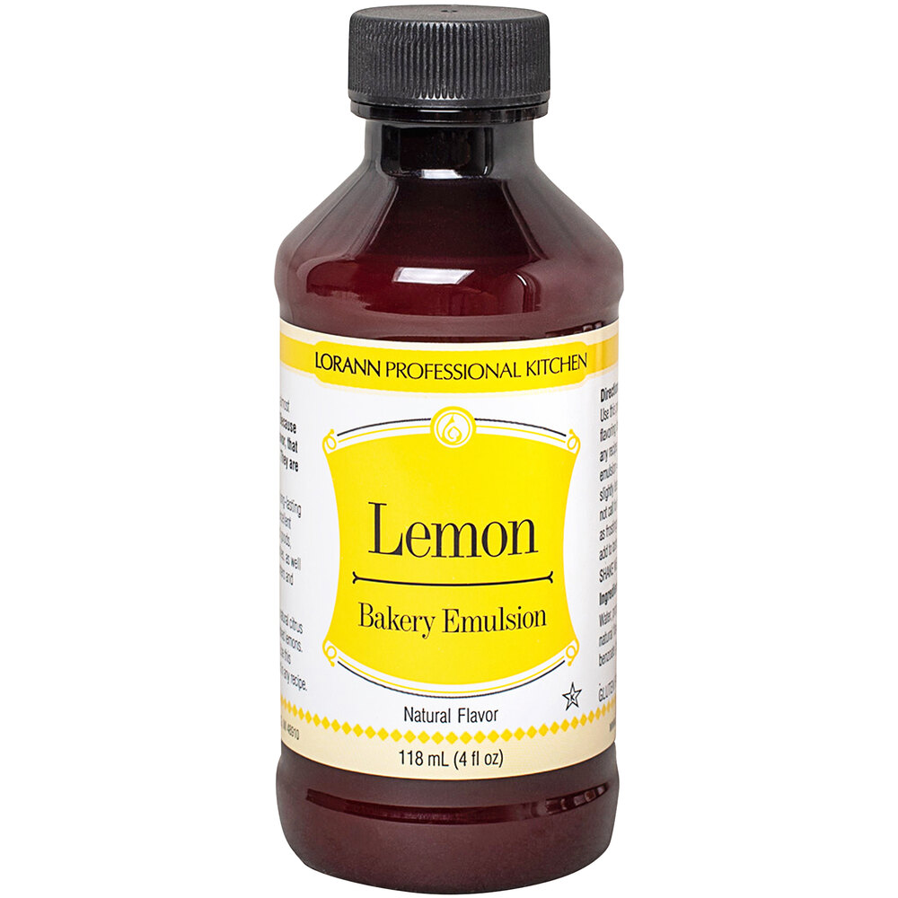 LorAnn Oils Lemon Bakery Emulsion (4 oz.)