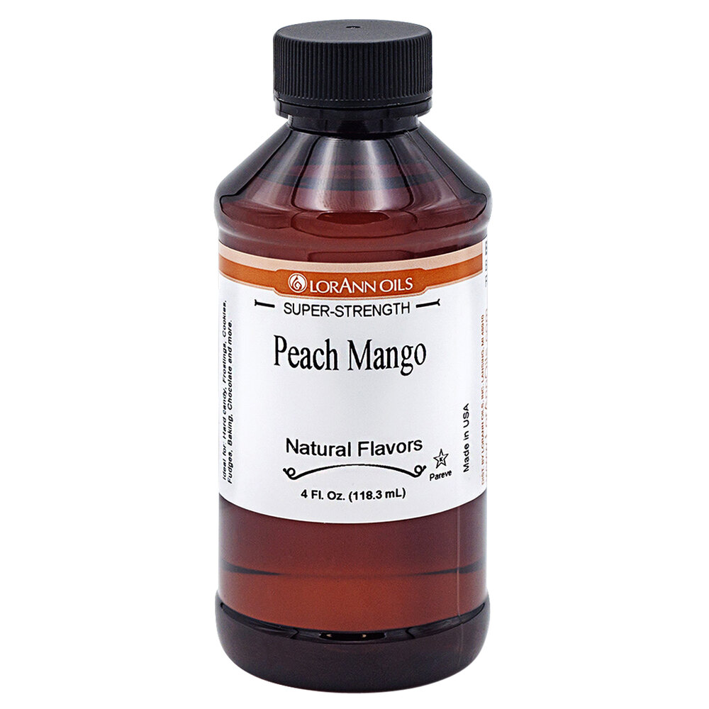 LorAnn Oils Flavor Extract – Pfirsich-Geschmack, 1 Unze (ca. 30ml), Hochkonzentriert Für Backen & Süßigkeiten