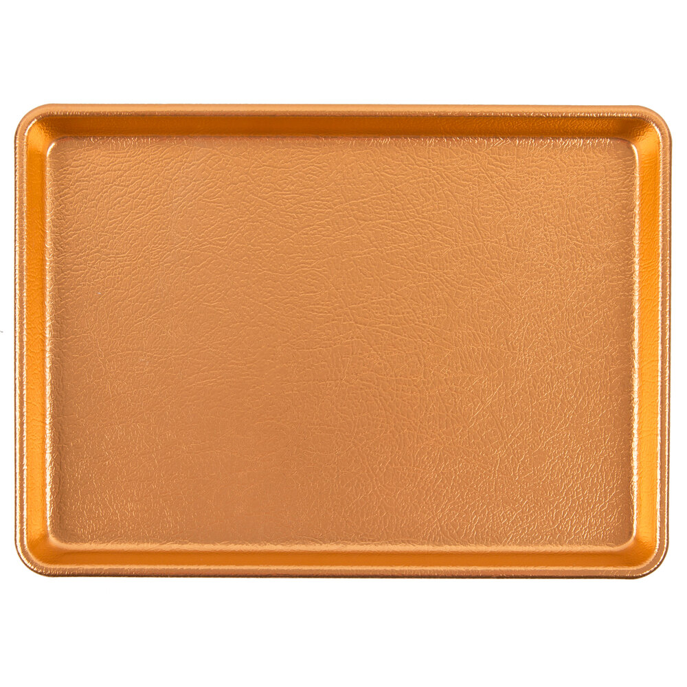 Chicago Metallic Display Pan, Gold, Aluminum, 12x18 40930