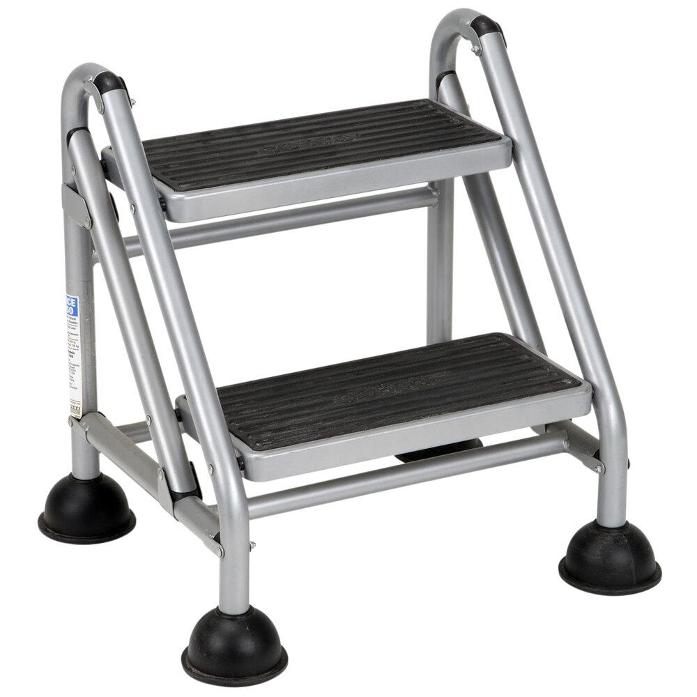 Cosco 11824GGB1 2Step Commercial Rolling Step Ladder