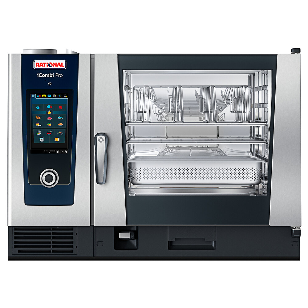 Rational iCombi Pro 6 Pan Full-Size Natural Gas Combi Oven - 208