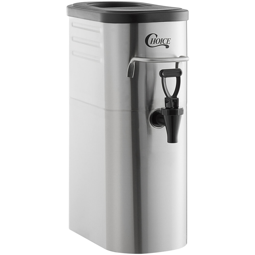 Choice ITD2GS 2 Gallon Slim Iced Tea Dispenser
