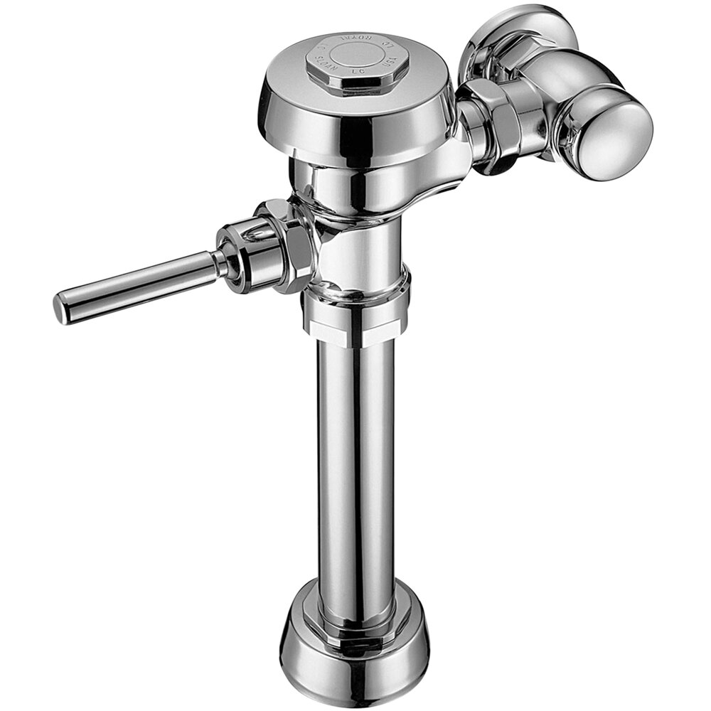 Sloan 3910168 Royal Chrome Single Flush Exposed Manual Water Closet ...