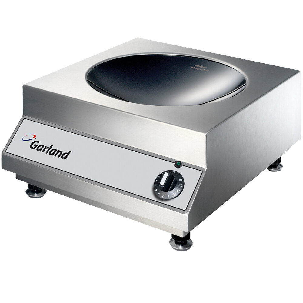 Garland GISH/WO 3500 Countertop Induction Wok Range 208V, 3.5 kW