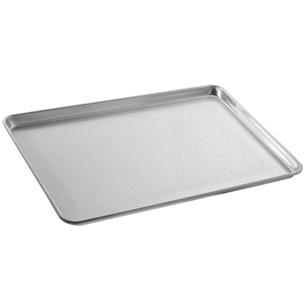 12-Pack) Wholesale Aluminum Baking Sheet Pans 18 x 26 Perforated Full-Size