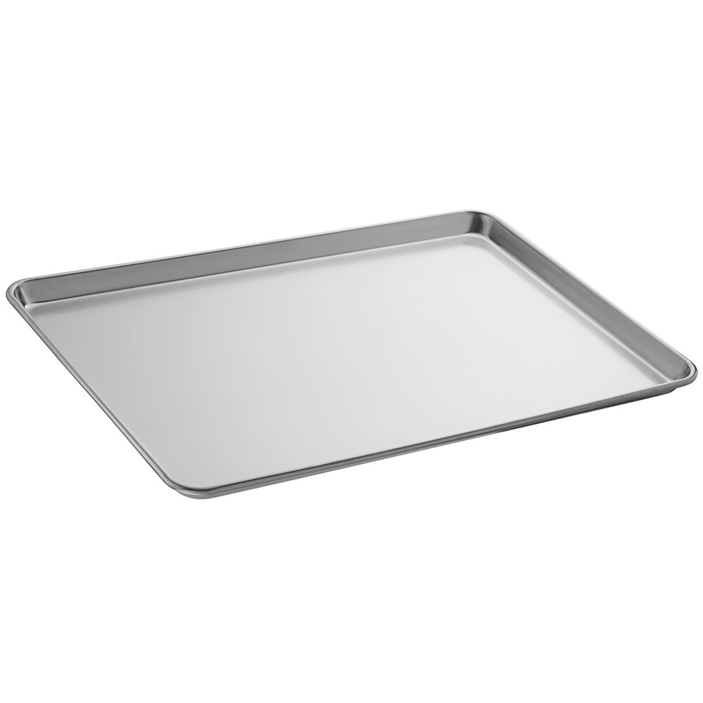 Advance Tabco 18-8A-26 Full Size 18 Gauge 18 x 26 Wire in Rim Aluminum Sheet  Pan