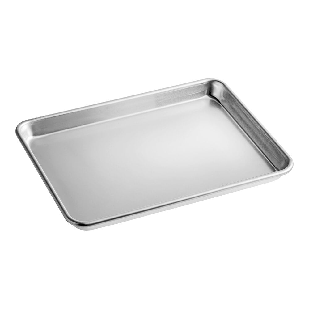 Bakers Lane Heavy-Duty Quarter Size 16 Gauge 9 x 13 Wire in Rim Aluminum Sheet Pan