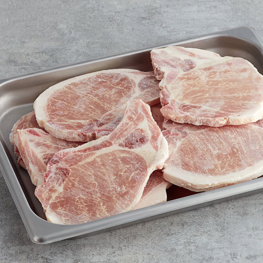 Hatfield 4 oz. BoneIn Center Cut Pork Chops 40/Case