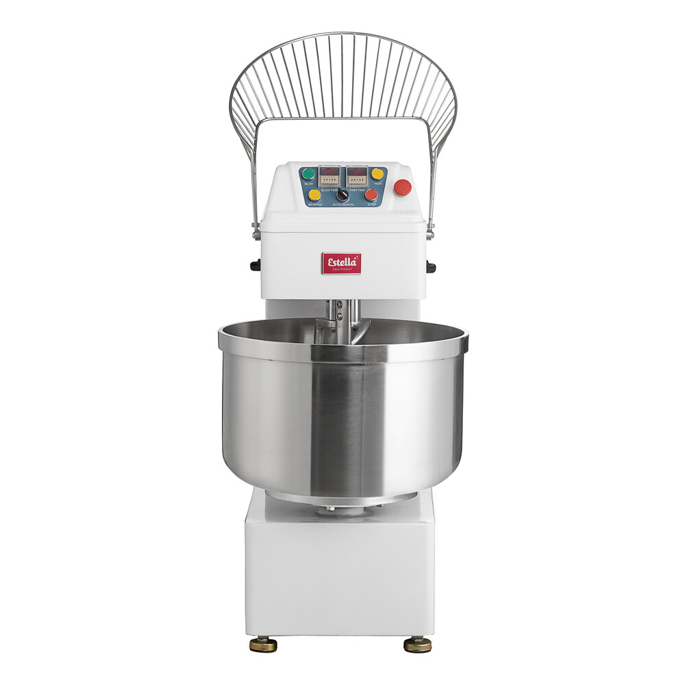 Estella SM80 80 qt. / 120 lb. Two-Speed Spiral Dough Mixer - 220V