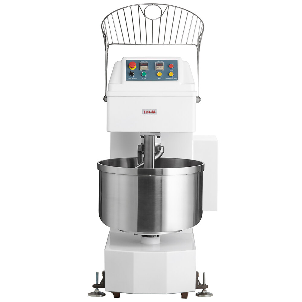 Estella SM100 100 qt. / 150 lb. TwoSpeed Spiral Dough Mixer 220V, 3